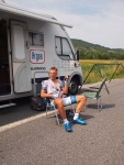 Marcel Kittel relaxing post-ITT, Chorges, Stage 17