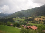 French Alps village