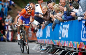 Vos winning the 2012 World Championships: Same drama. Same passion. Different genitalia.